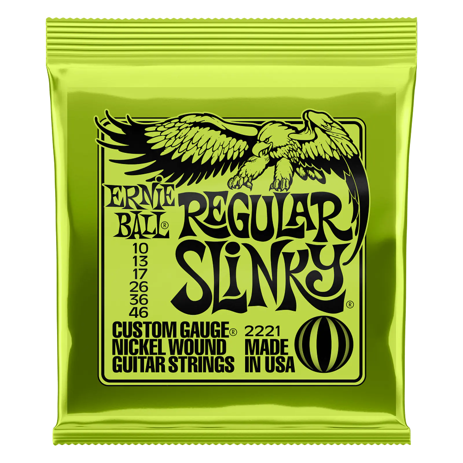 Set de cuerdas Ernie Ball Regular Slinky 10 – 46