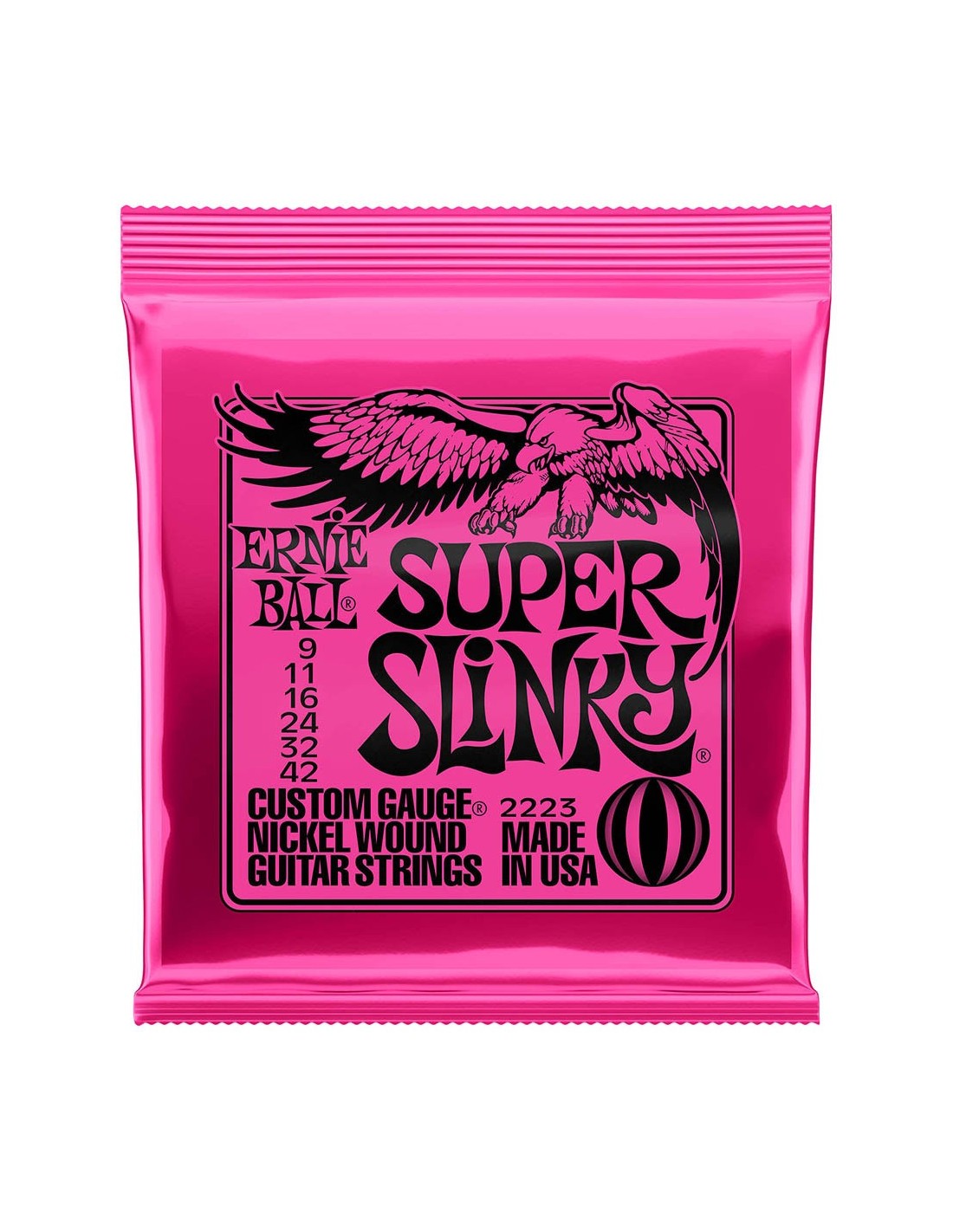Set Cuerdas Guitarra Electrica Ernie Ball 2223 Super Slinky