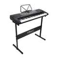 Teclado Tonic TON-600 61 Teclas con Stand Negro