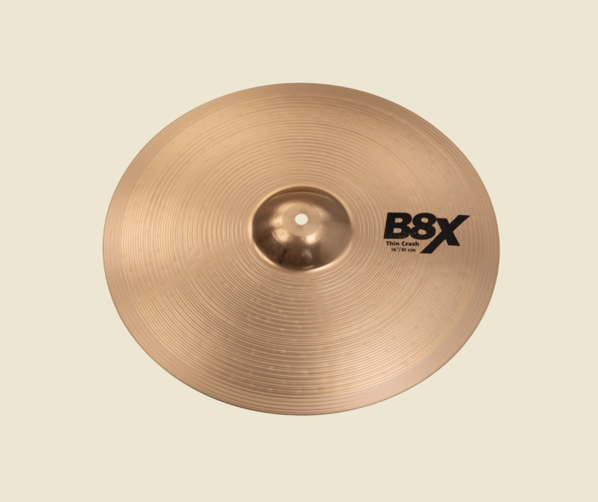 SABIAN B8X THIN CRASH 16"