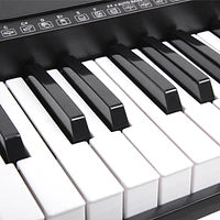 Teclado Tonic TON-600 61 Teclas con Stand Negro