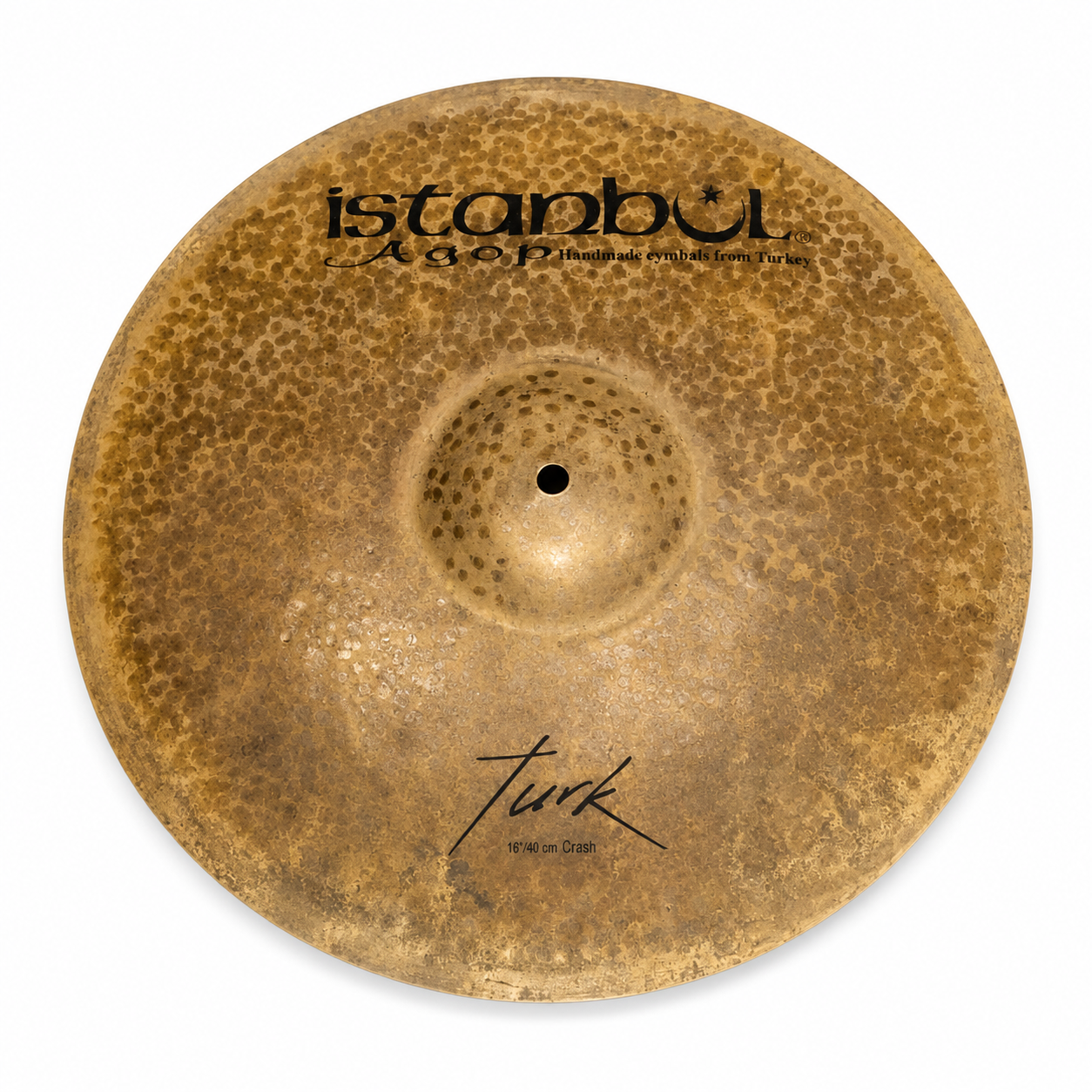 Istanbul Agop Turk Crash 16" | Platillo Crash Seco y Oscuro Hecho a Mano