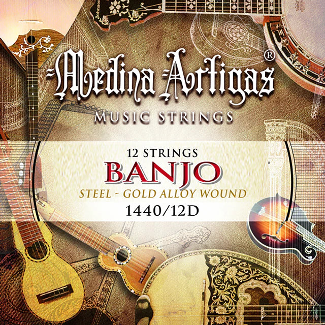 Set Cuerdas Banjo Medina Artigas (12 Cuerdas)