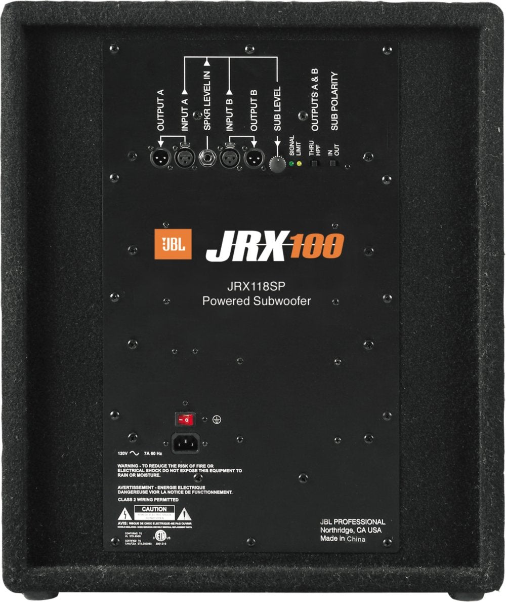 JBL JRX118SP