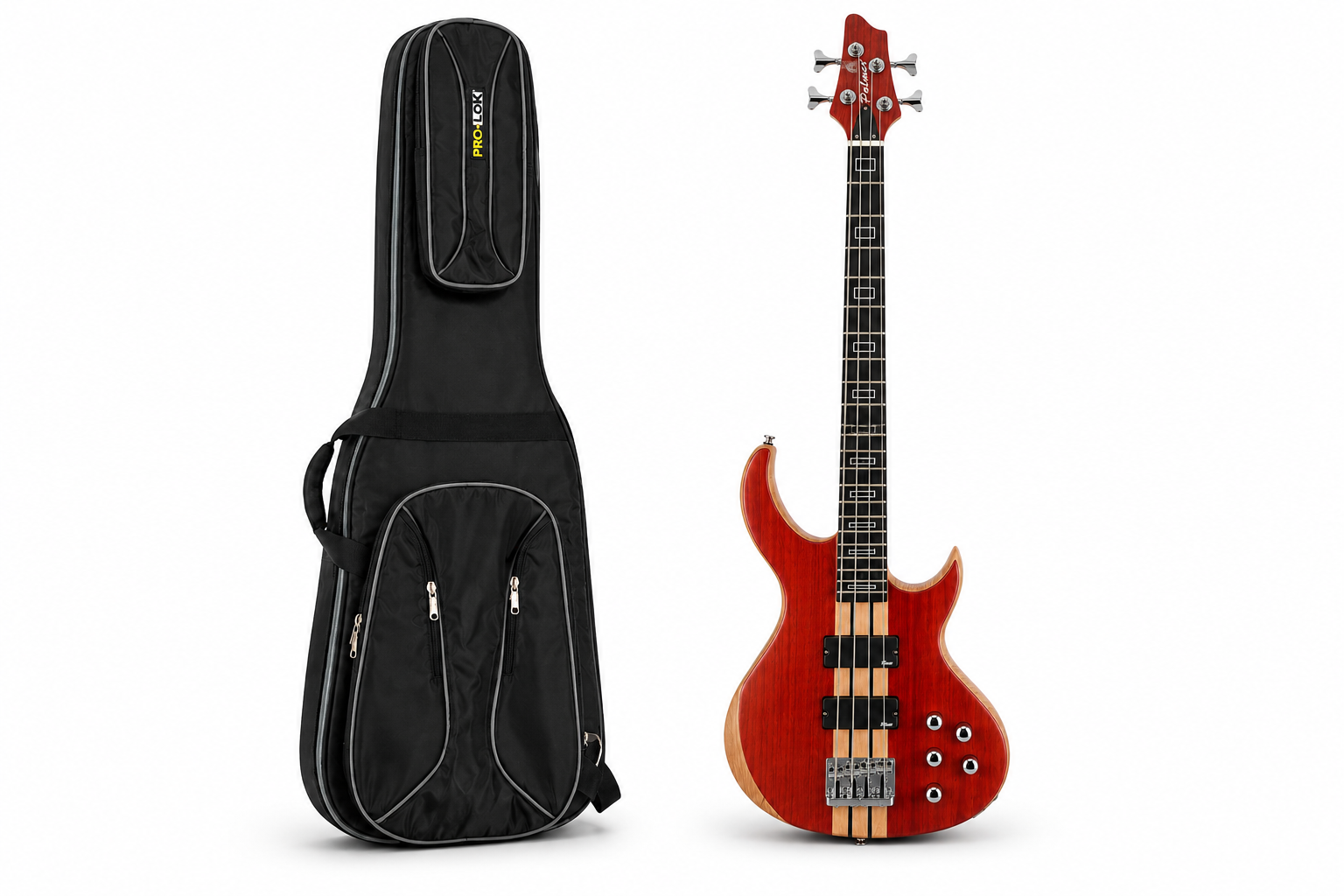Bajo Eléctrico Palmer PB-4 Natural con Funda