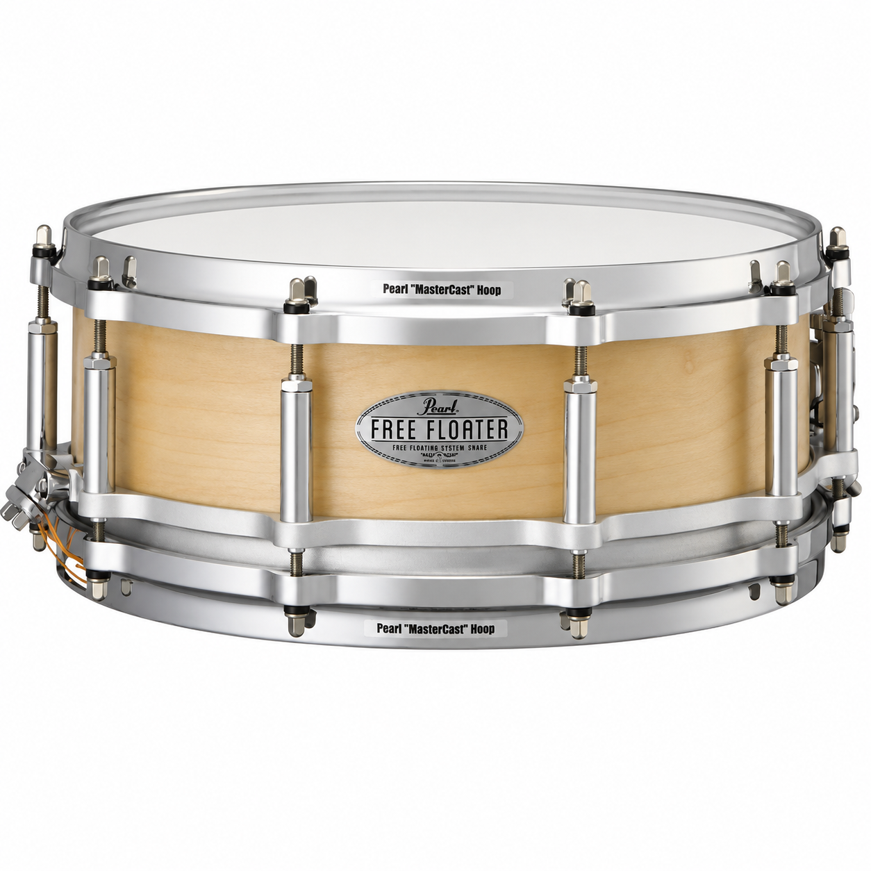 Pearl Free Floating Maple Snare Drum 14" x 5" – FTMM1450