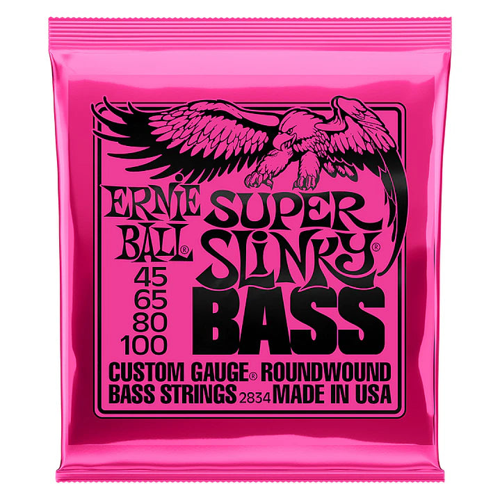 Cuerdas bajo ernie ball 2834 Super Slinky 45-100