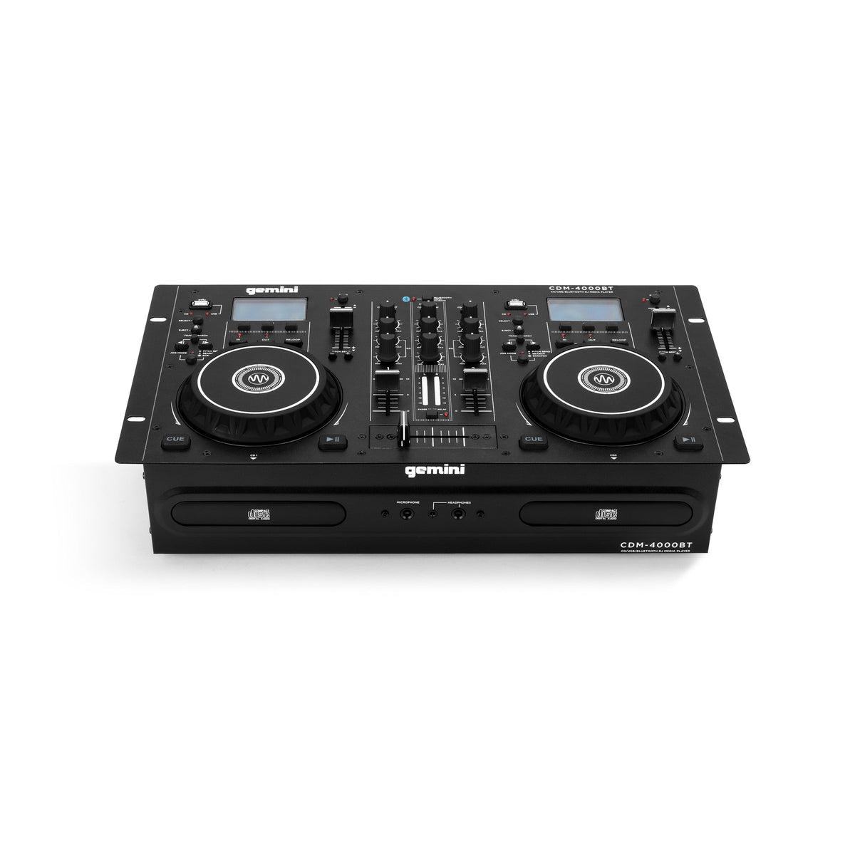 Gemini CDM-4000BT reproductor multimedia DJ dual CD USB con Bluetooth