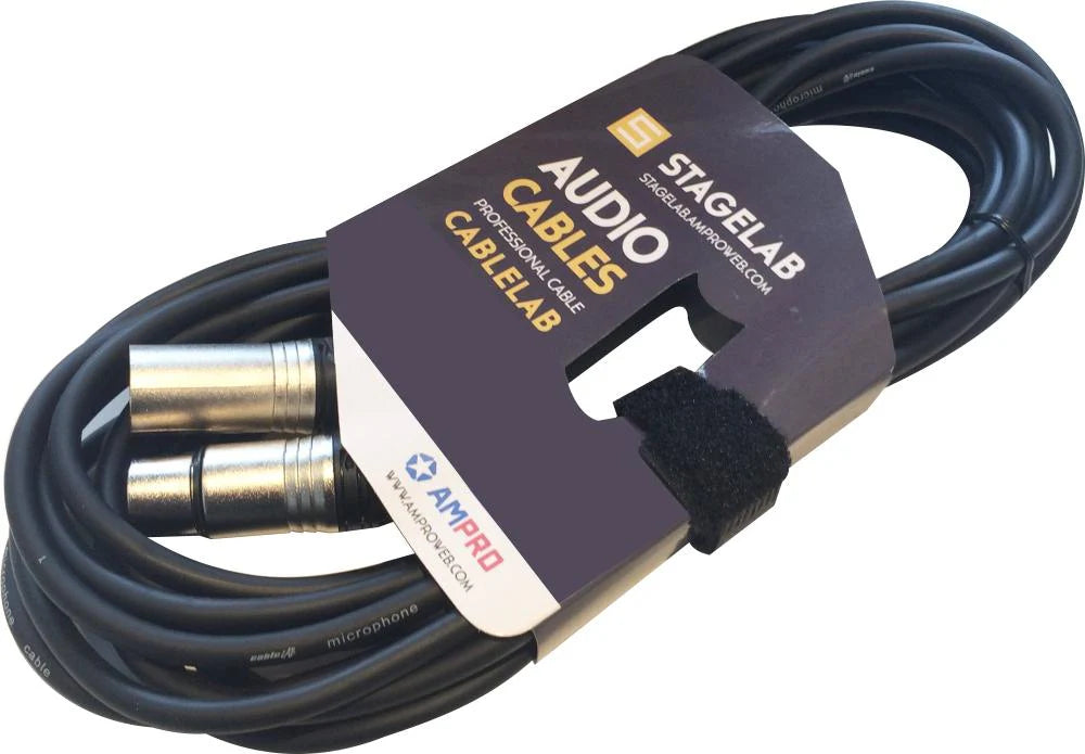 Stagelab CLMXMXF10 – Cable XLR Hembra-Macho 10 metros