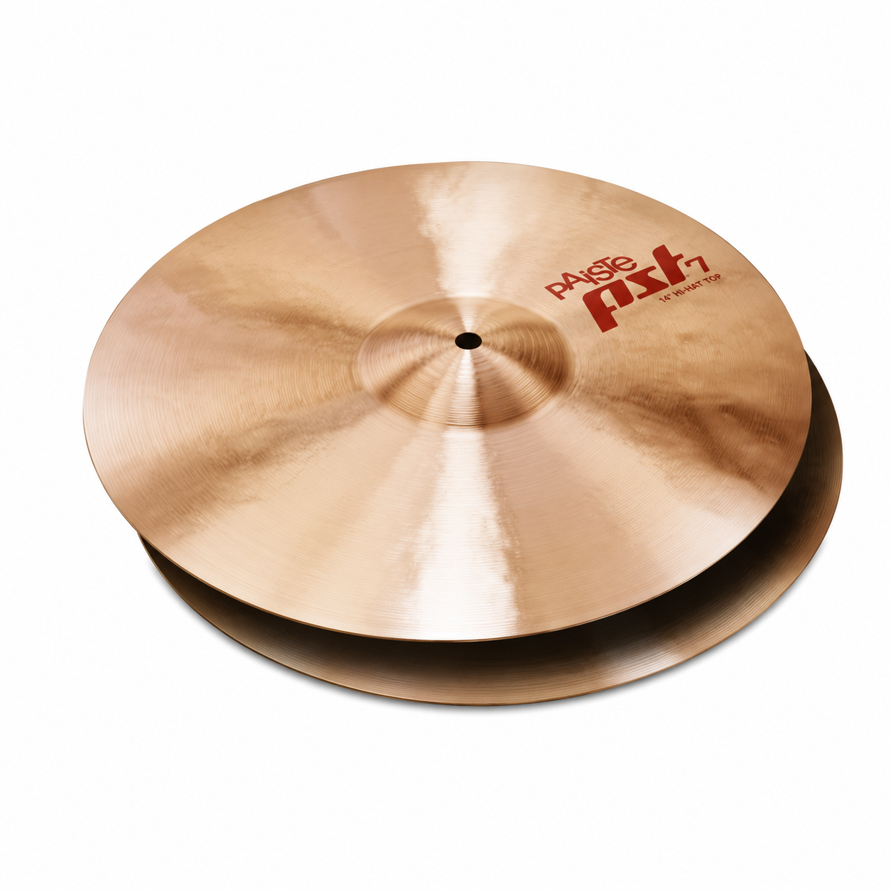 Paiste PST7 Hi-Hat 14" Medium – Platillo Hi-Hat de Bronce CuSn8
