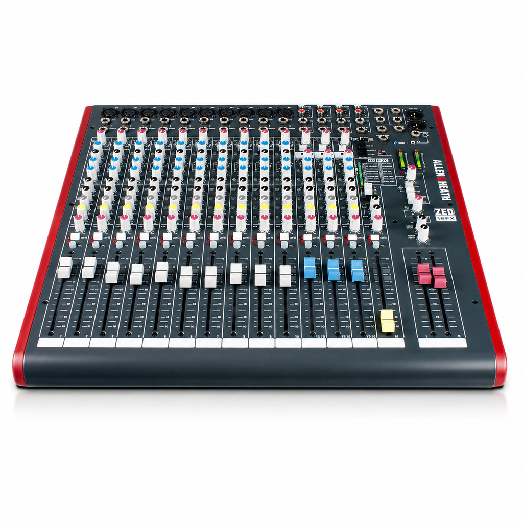 Mixer Allen & Heath ZED-16FX 16 Canales USB con Efectos