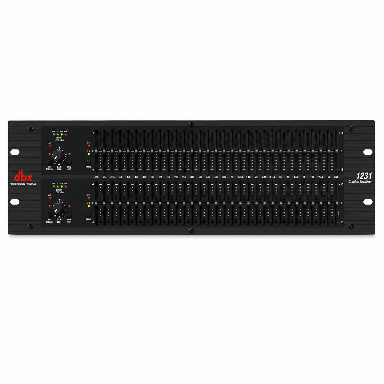 DBX 1231V Ecualizador Gráfico Profesional Dual de 31 Bandas