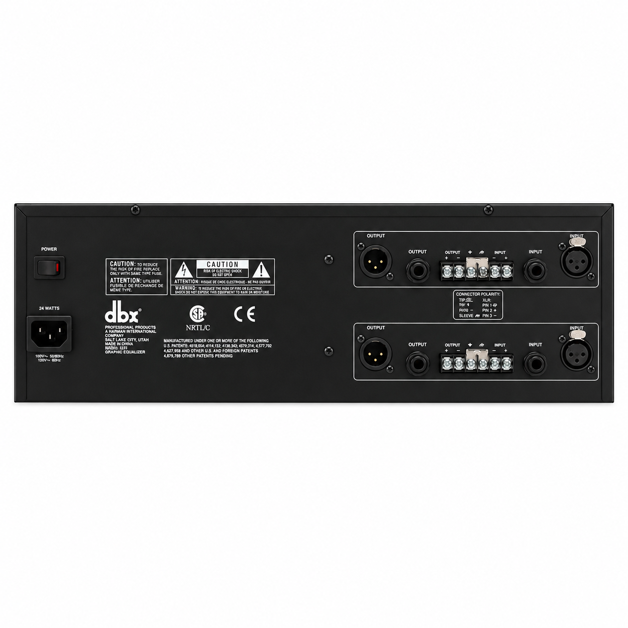 DBX 1231V Ecualizador Gráfico Profesional Dual de 31 Bandas