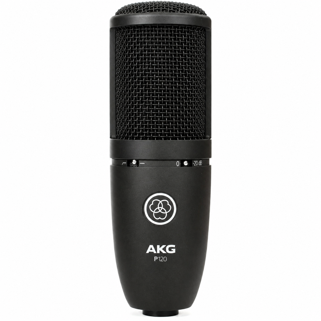 AKG P120 Micrófono Condensador Cardioide de Estudio