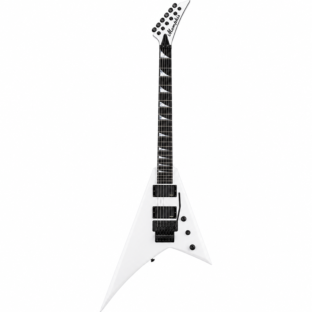 Guitarra Eléctrica Memphis Randy Rhoads Blanca