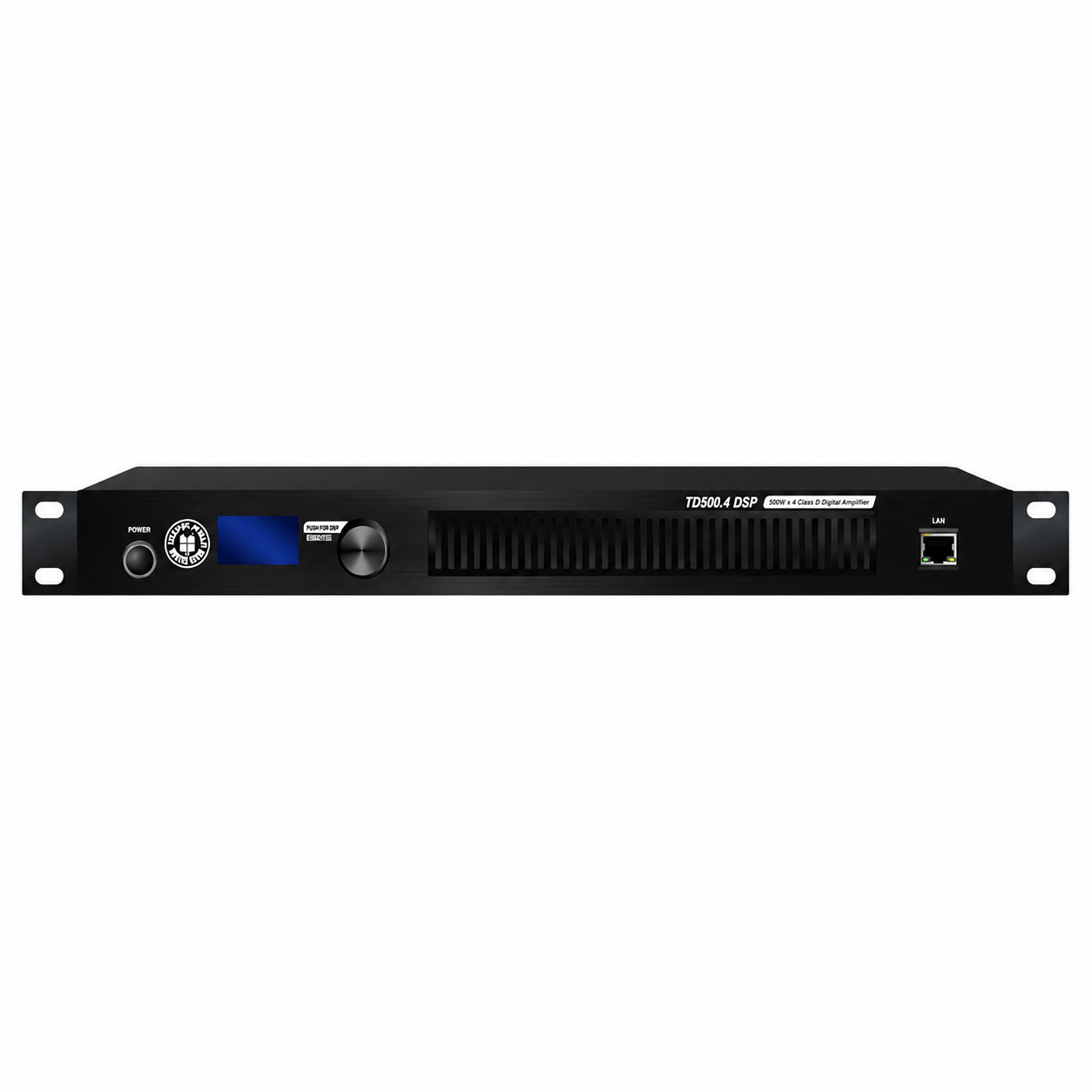 TOPP PRO TD500.4DSP - Amplificador Profesional 4 Canales Clase D con DSP