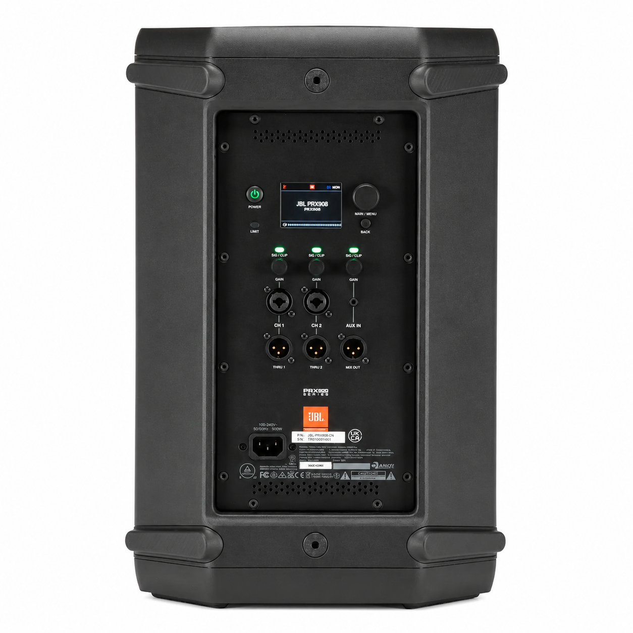 JBL PRX908 – Parlante Activo Profesional 8" 1000W RMS con DSP y Bluetooth