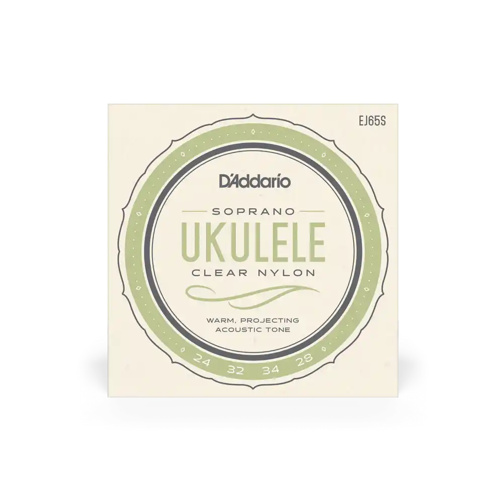 Cuerdas D’Addario EJ65S para Ukelele Soprano