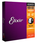 Elixir 16002 Fosforo Bronze Nanoweb Medium Extra Light 10-47