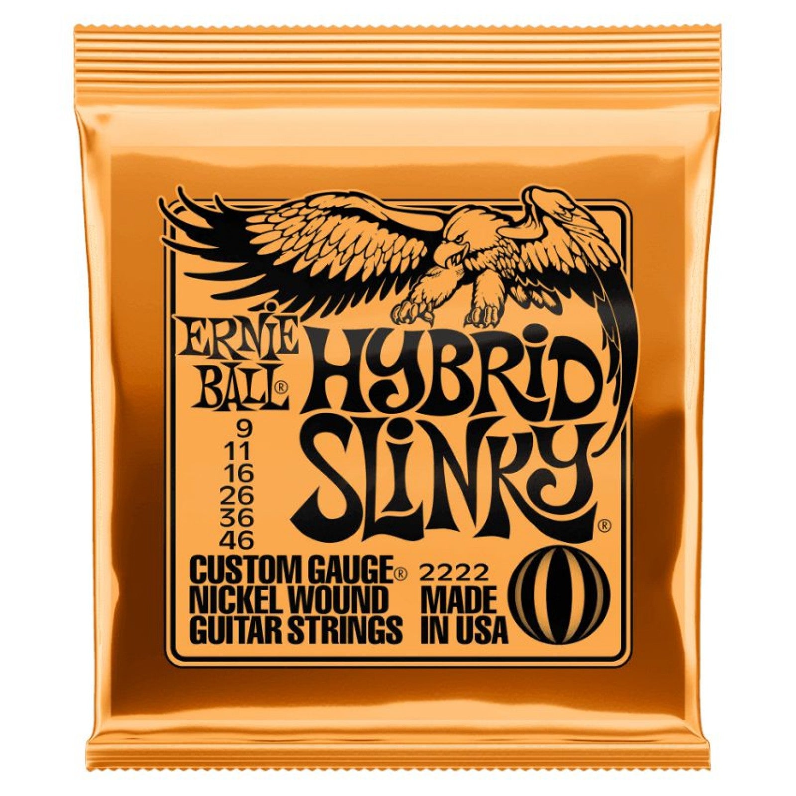 Ernie Ball Hybrid Slinky 2222 - Cuerdas de Guitarra 09-46