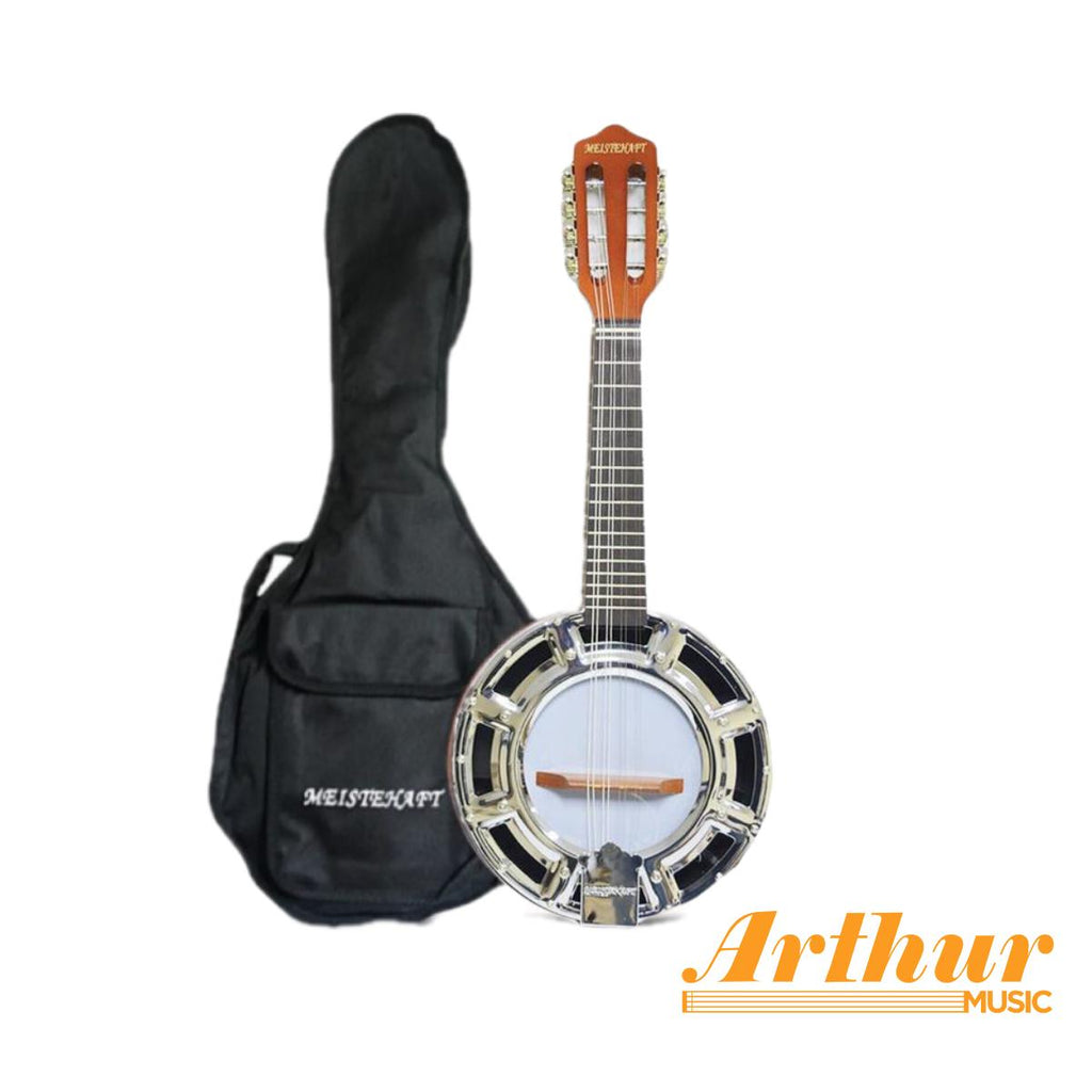 Banjo de 8 Cuerdas Electroacústico Meistehaft