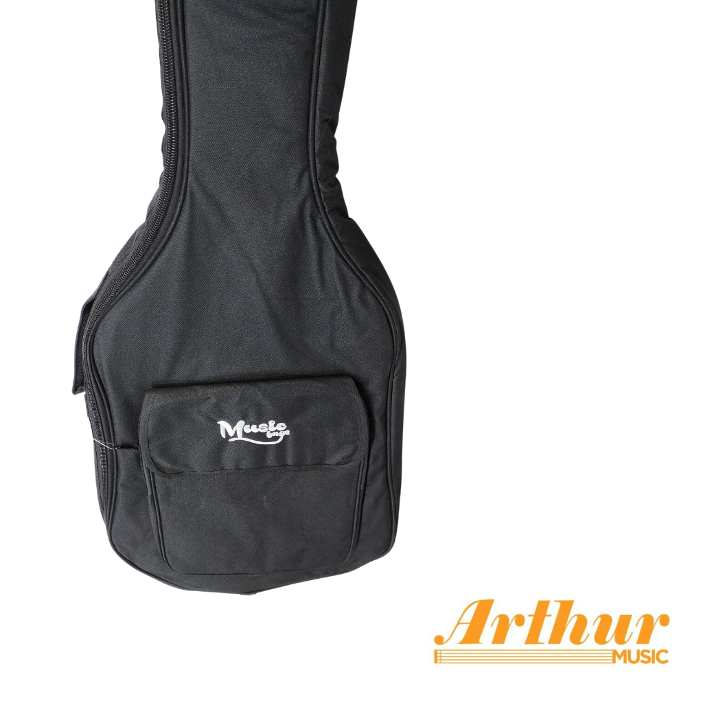 Funda Guitarra Folk - Negra MUB-122A