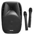 MEKSE CBT-15 Caja recargable 15" incluye 2 mic. inalámbricos