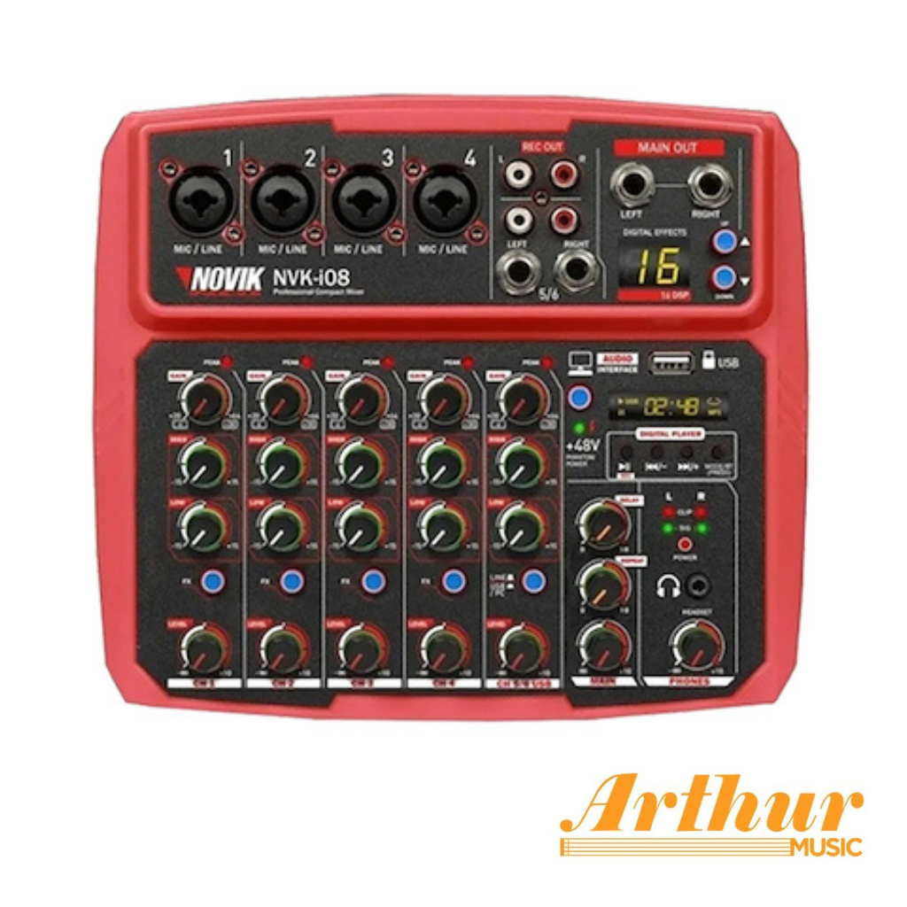 Novik Consola Mixer NVK-i08
