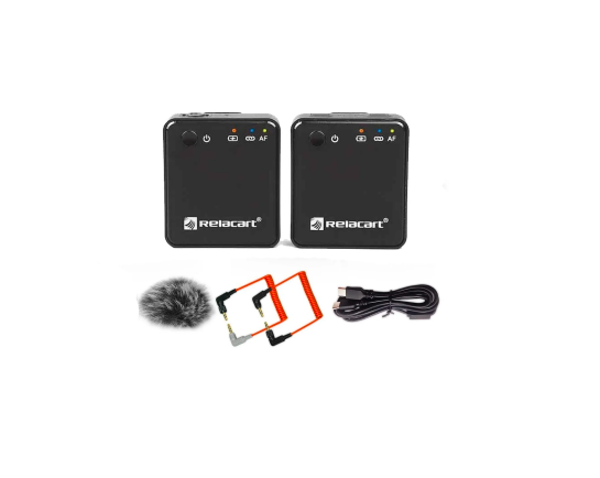Relacart R1 Sistema de Micrófono Inalámbrico Lavalier