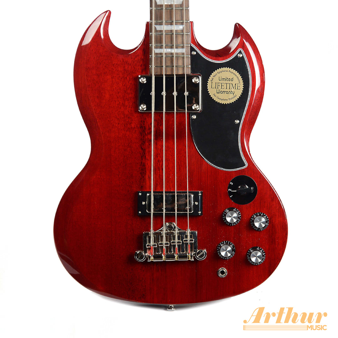 Epiphone SG EB3 Cherry edic. 2008 – ArthurMusic