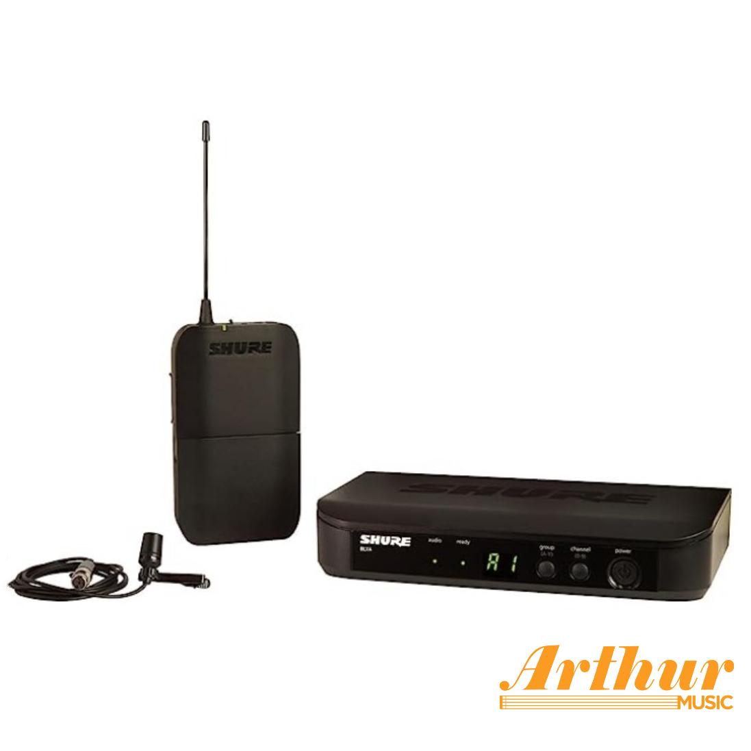 Shure - Sistema de micrófono inalámbrico BLX14CVL con micrófono Lavalier CVL