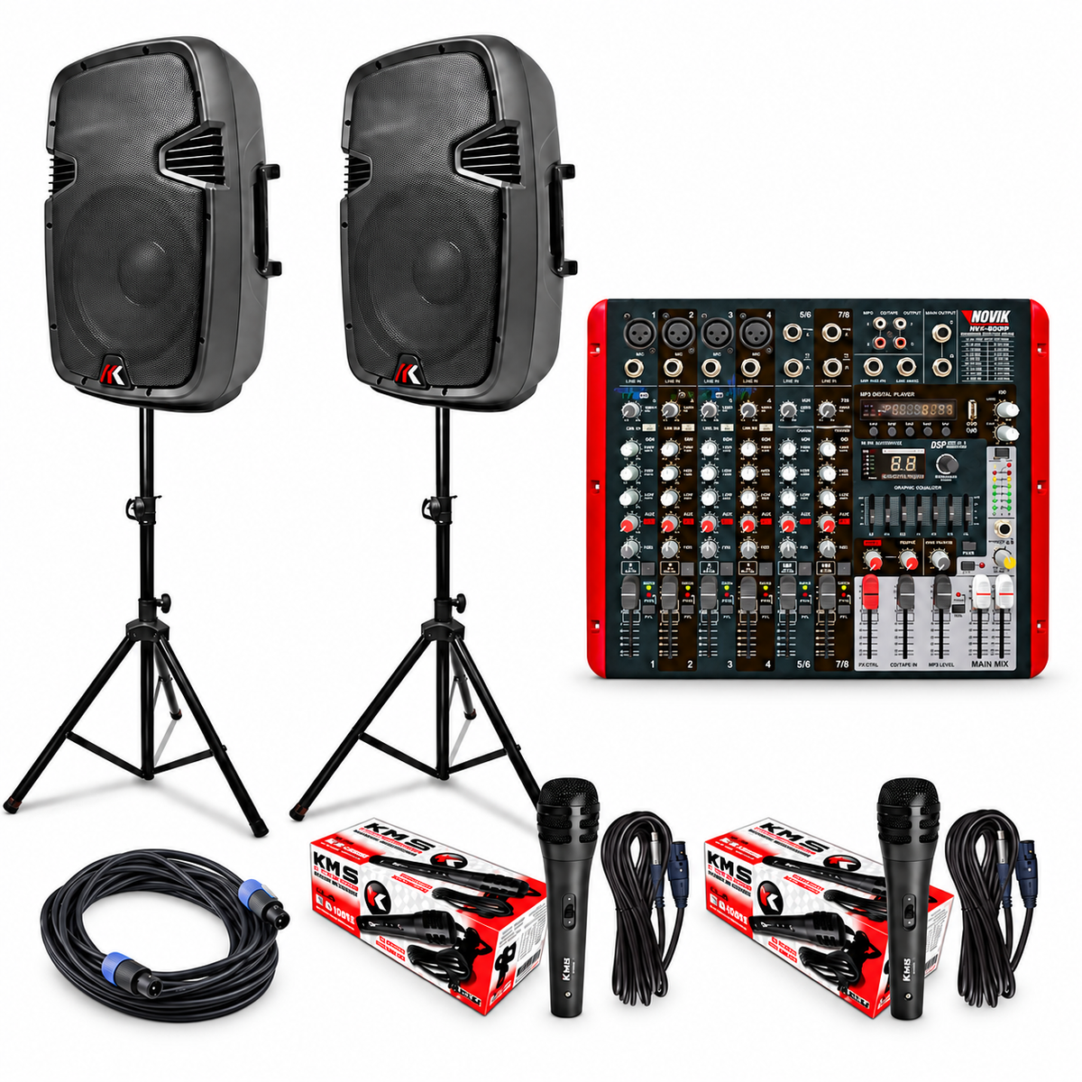 Pack Novik NVK-800P + 2 Kohlt KMAS15