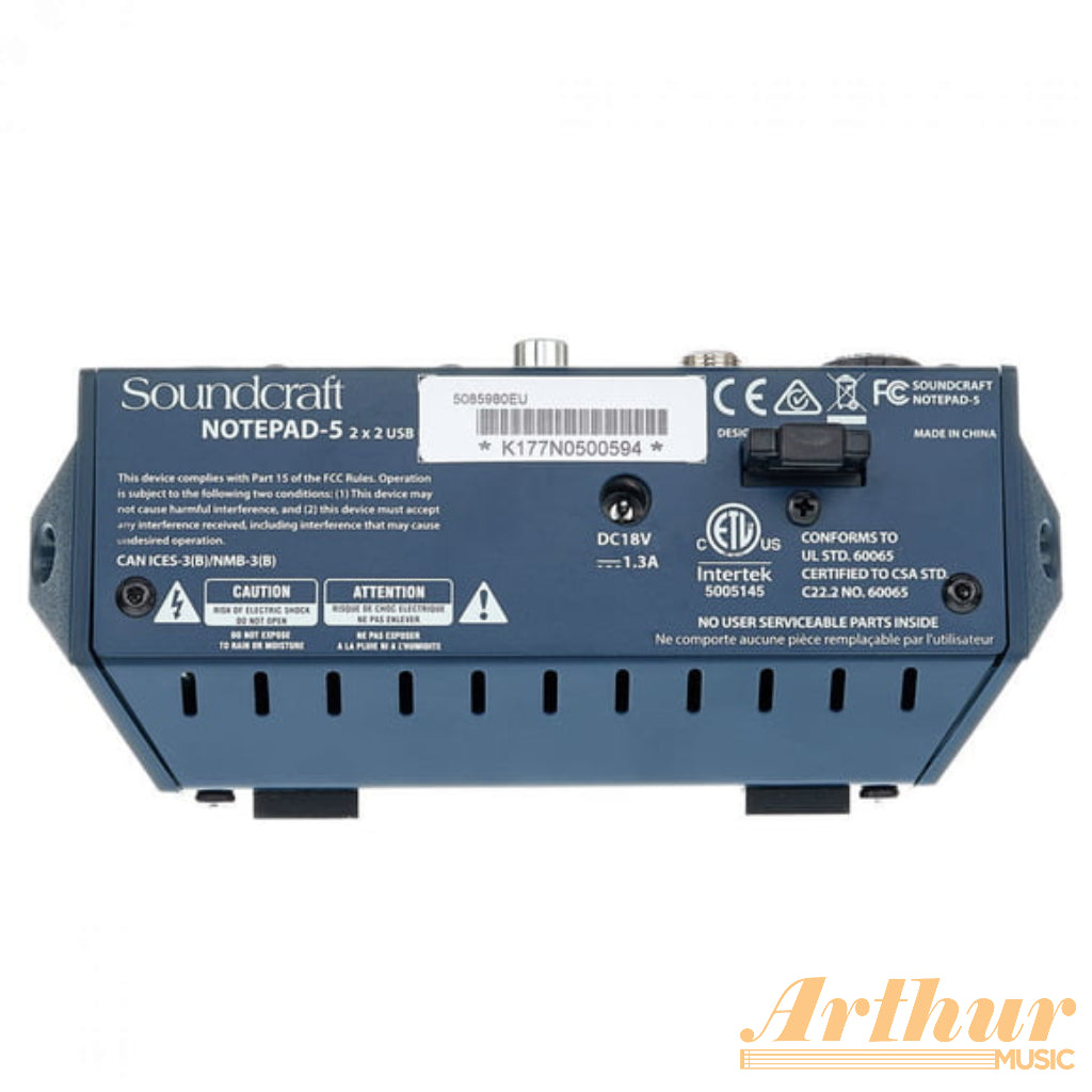 Soundcraft Notepad 5