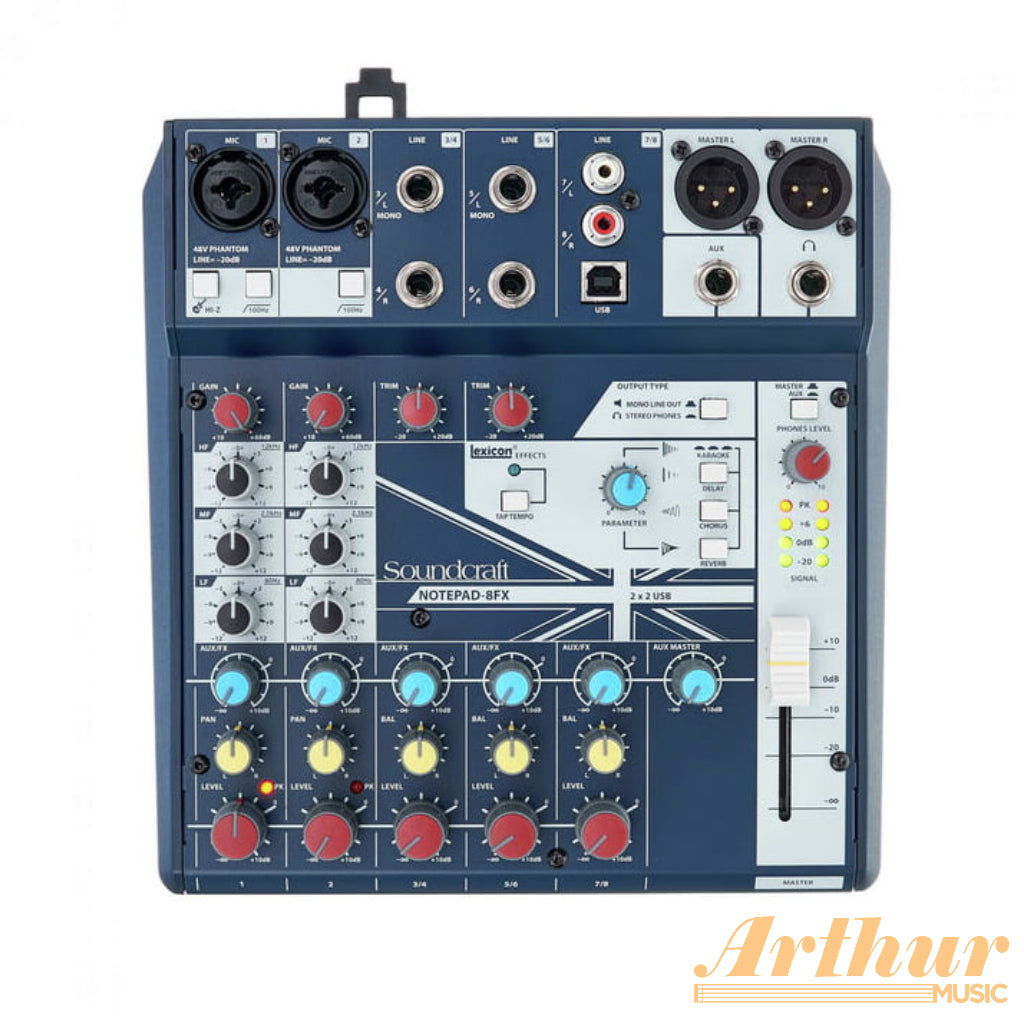 Soundcraft Notepad 8FX