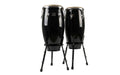 Set Congas 10” y 11” Negras con Soporte Tumbao