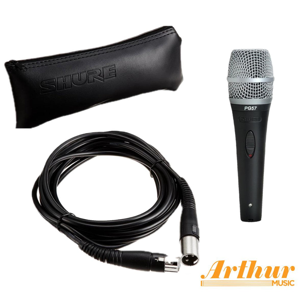 MICROFONO PARA INSTRUMENTO SHURE PG57-XLR