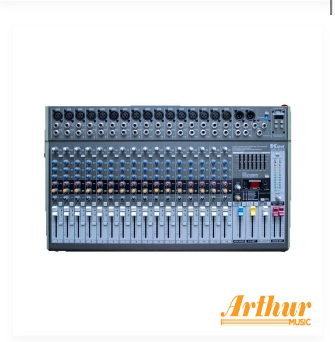 Kohlt KMIX 1602 CONSOLA MIXER ANALOGO