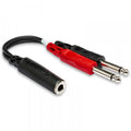 HOSA YPP-136 ADAPTADOR DE TRSF 1/4"A 2 1/4" TSF