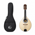 Mandolina GCR M-12 Acústica 12 Cuerdas con Funda