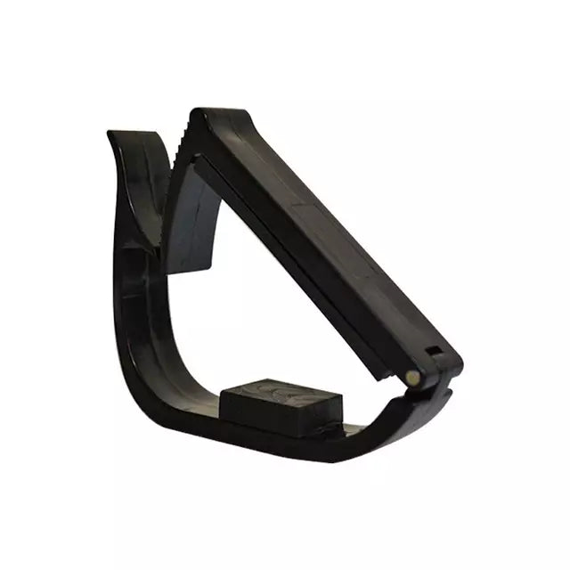 CAPODASTRO GUITARRA ACUSTICA PLASTICA NEGRO SCORPION
