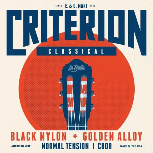 Set de cuerdas guitarra clásica La Bella Criterion C800