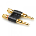 HOSA BNA-260BK CONECTOR DUAL BANANA PARA CONEXION A PARLANTES