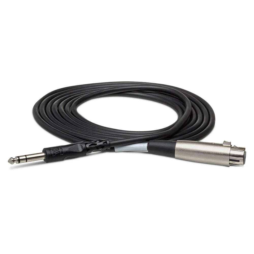 Cable de interconexión estéreo Hosa STX110F de 1/4'' macho a XLR de 3 pines hembra, 3 metros