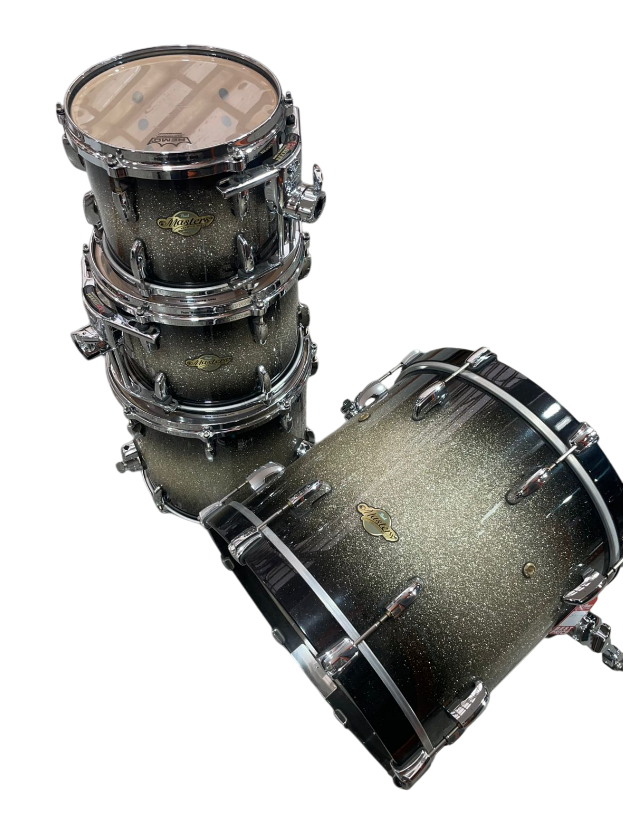 PEARL MASTERS PREMIUM 18 14 12 10 (SPARKLE BLACK FADED)