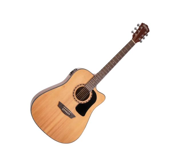 Pack Guitarra Electroacústica WASHBURN (Color Natural)