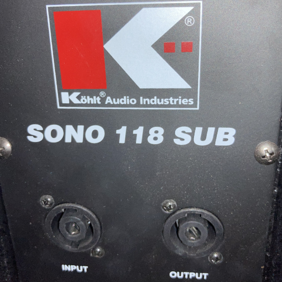 KOHLT SONO 118 SUB BAJO PASIVO