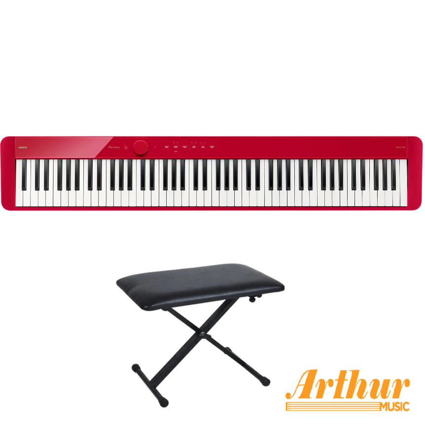 Casio Privia PX-S1100 ROJO + SILLIN