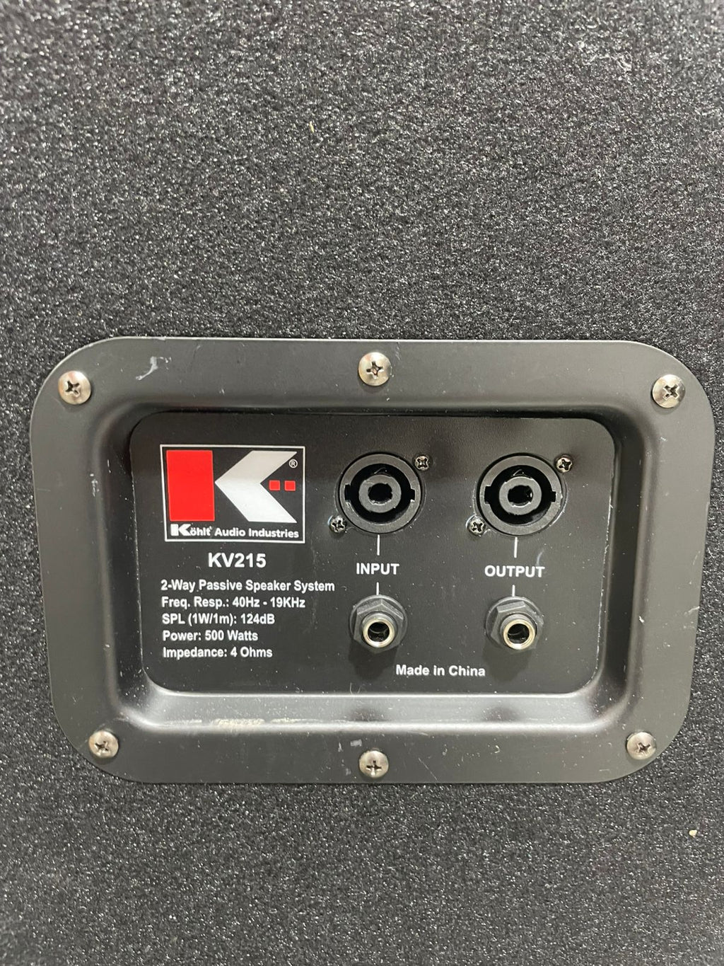 CAJA PASIVA KOHLT KV215