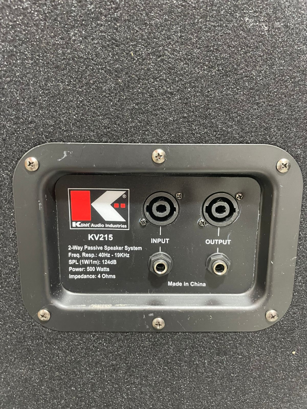 CAJA PASIVA KOHLT KV215