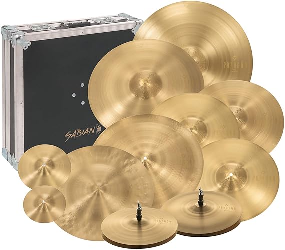 SABIAN Paragon Neil Peart - Set Completo con Case